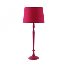 Lámpara de sobremesa rosa fucsia Boheme