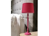 Lámpara de sobremesa rosa fucsia Boheme