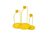 Candelabro amarillo de Serax 20 cm