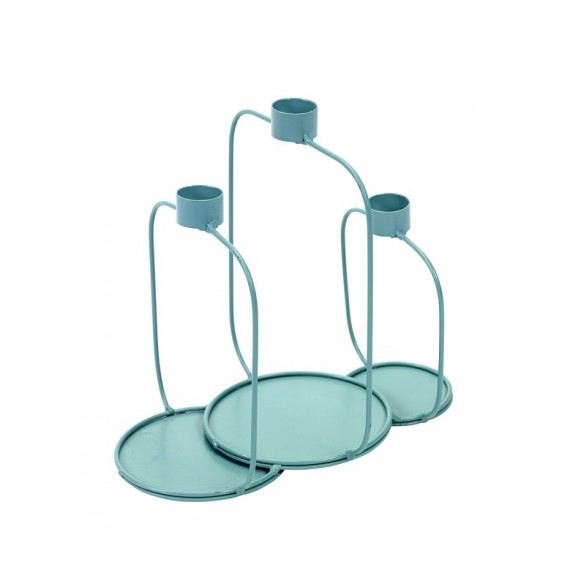 Candelabro azul de Serax 20 cm