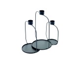 Candelabro negro de Serax 20 cm