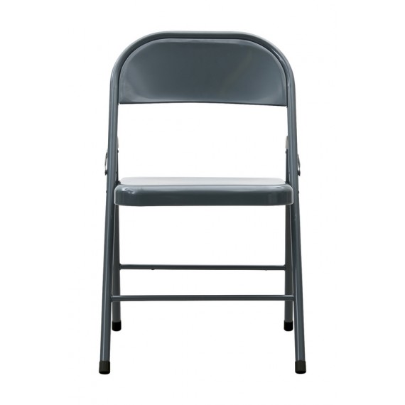 Silla plegable House Doctor gris oscuro 