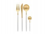 Cuchillo de mesa goa oro rosa cutipol