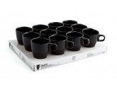 Mug taza color negro con capacidad para 28cl