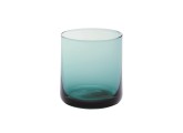 Vaso de agua cristal turquesa -bloom- 8,4x7,4cm