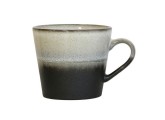 Mug capuccino de cerámica hk living 300 ml.