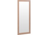 Espejo de pared madera color natural 90x30cm