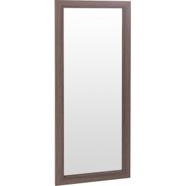 Espejo de pared madera marron 90x30cm