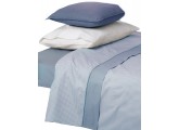 Juego de sábanas azul Vichy cama 150 cm