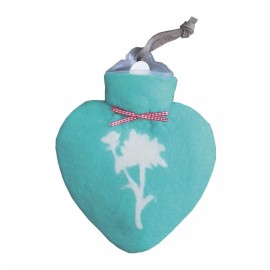 Bolsa de agua caliente flor 21x27 cm