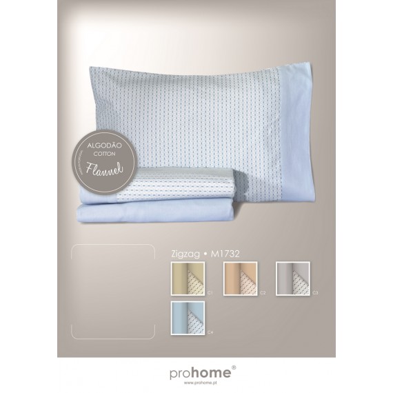 Juego de cama franela premium 1732 de prohome