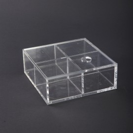 Caja con tapa House Doctor 16x16x6 cm