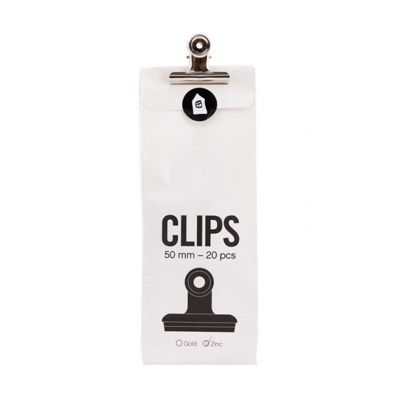 Clips con pinza zinc House Doctor 50 mm