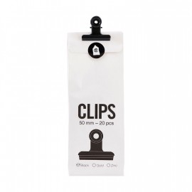 Clips con pinza negra House Doctor 50 mm