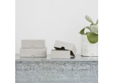 Set de 3 cajas cuadradas House Doctor 
