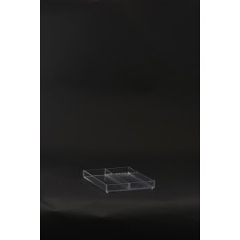 Organizador transparente House Doctor 20,6x16,5x2,5 cm