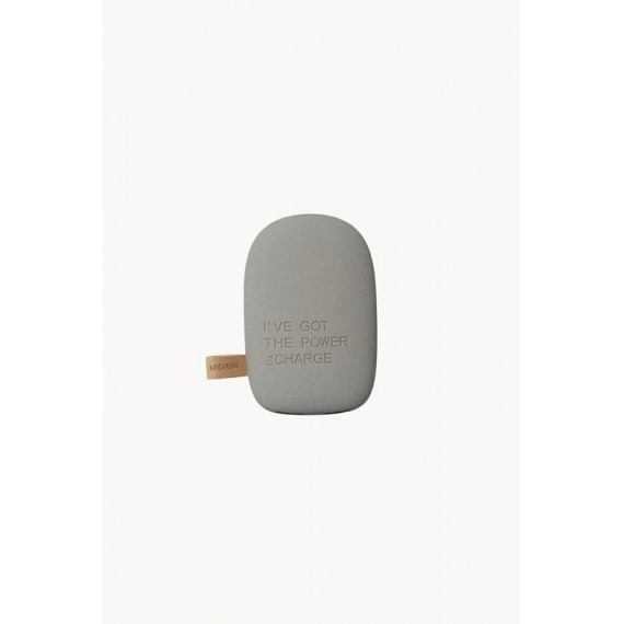 Cargador de batería Kreafunk toCharge gris oscuro