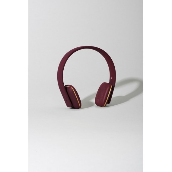 Auriculares Kreafunk aHead inalambricos color ciruela