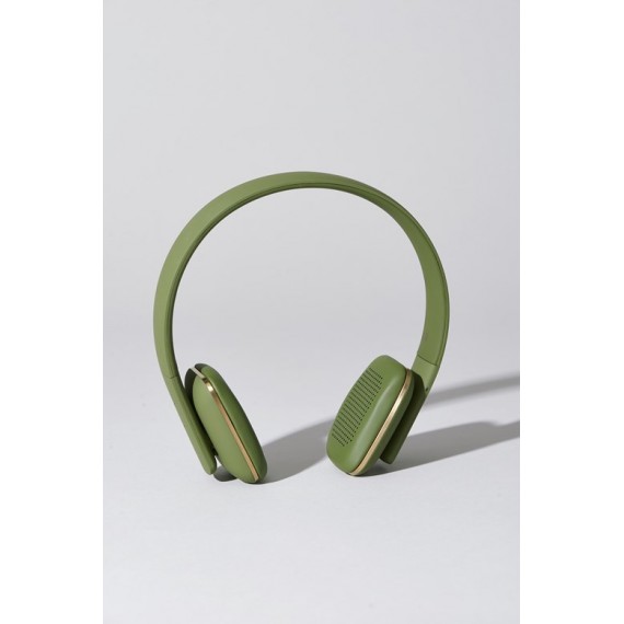 Auriculares Kreafunk aHead inalambricos verdes