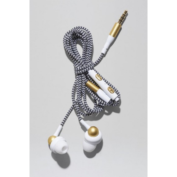 Auriculares Kreafunk aGem con cable blancos
