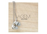 Auriculares Kreafunk aGem con cable grises