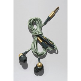 Auriculares Kreafunk aGem con cable verdes