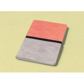 Libreta Happily Ever Paper Divido rosa-gris 12x16,5 cm