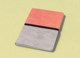 Libreta Happily Ever Paper Divido rosa-gris 12x16,5 cm