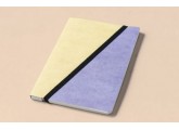 Libreta Happily Ever Paper Divido amarillo-morado 12x16,5 cm