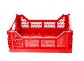 Mini caja plegable rojo de AyKasa 26.5x17x10 cm