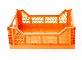 Mini caja plegable naranja de AyKasa 26.5x17x10.5 cm