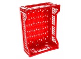 Caja midi plegable roja de AyKasa 40x30x14.5 cm