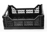 Maxi caja plegable negra de AyKasa 60 x 40x 22.5 cm