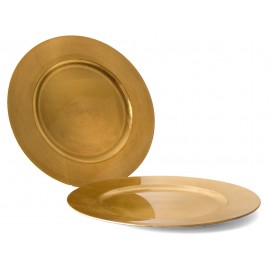 PLATO 33cm.ORO 20G-28-G PLASTIC. 