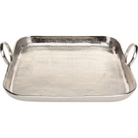 Bandeja de aluminio 37x37cm